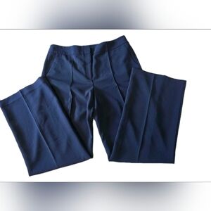 Talbots Wide Leg Dress Pants Blue Size 12